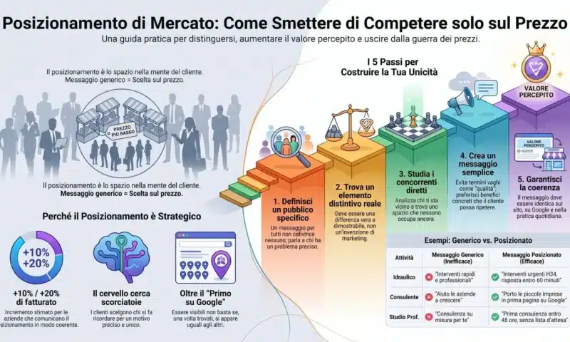 Posizionamento di mercato: cos’è e come costruirlo per la tua azienda