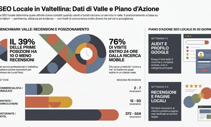 SEO locale in Valtellina: come farti trovare in ogni comune